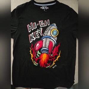 MENS GRAPHIC TEES BKYS & LUCKY CHARM